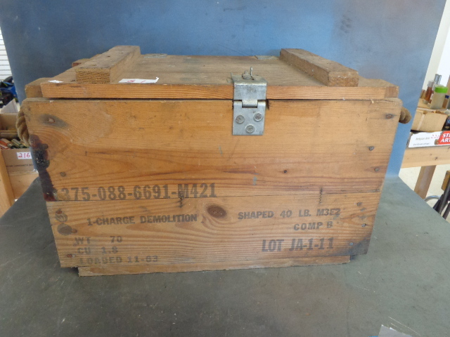 lot 61 image: Demolition Box With Some Tools