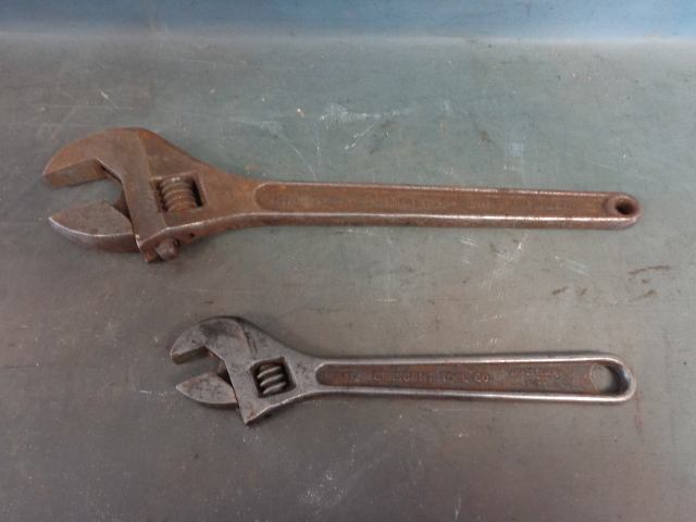 lot 81 image: Adjustable Wrenches