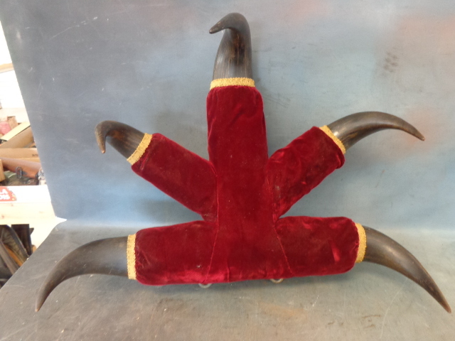 lot 127 image: Plastic horns