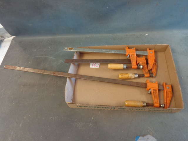 lot 162 image: 3 Jornsen Wood Clamps