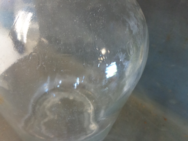 lot 189 image: Old Glass Jugs