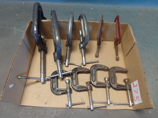 lot 275 image: C Clamps