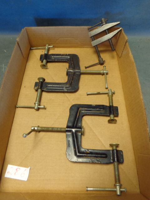 lot 286 image: Wood Clamps