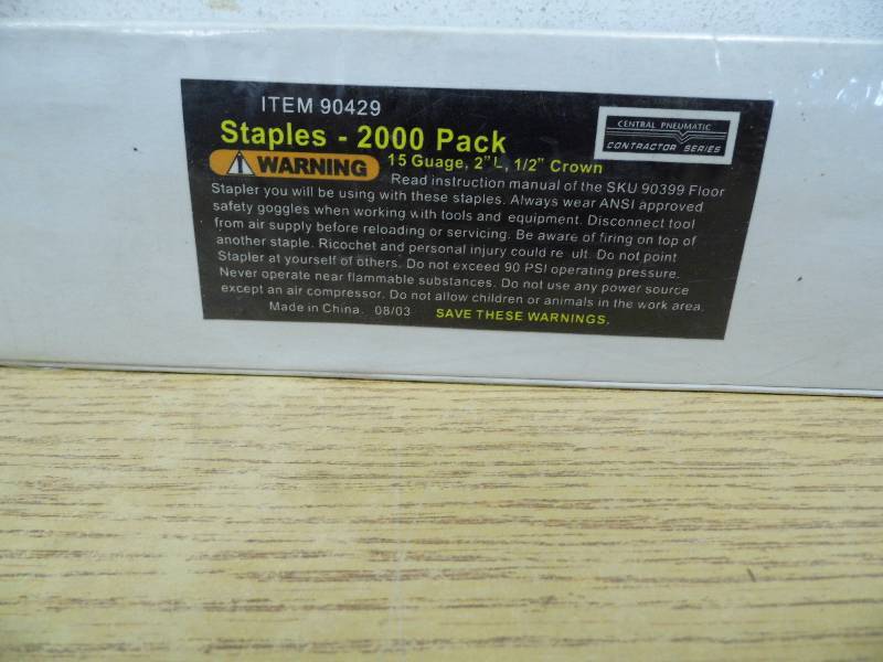 2,000 Staples