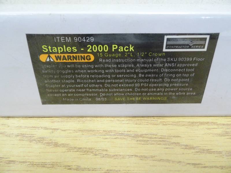 2,000 Staples