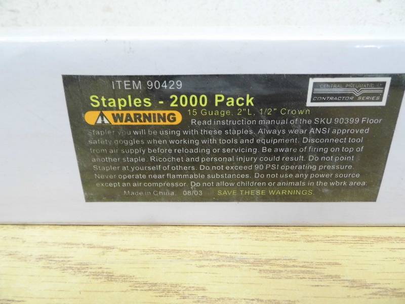 2,000 Staples