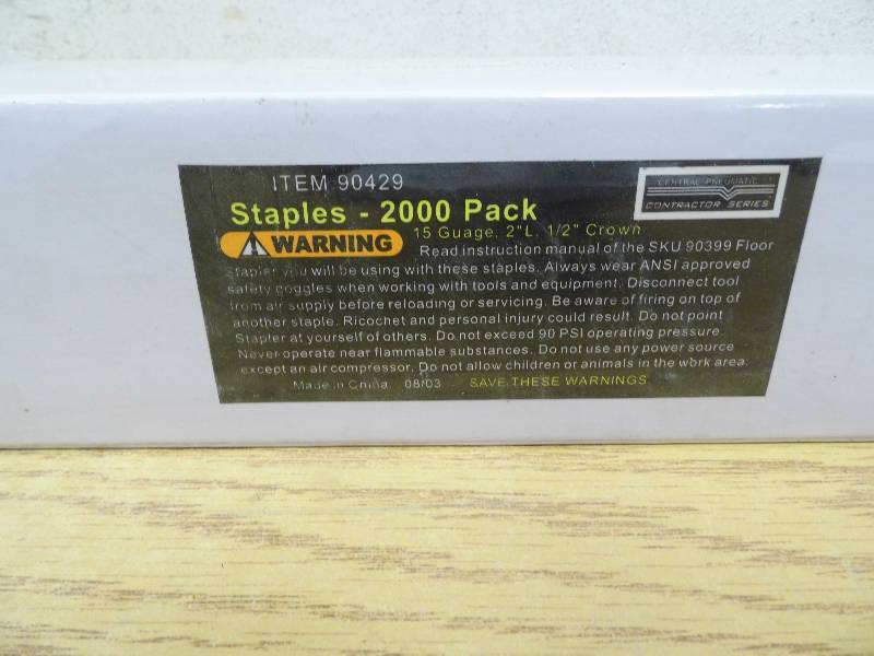 2,000 Staples