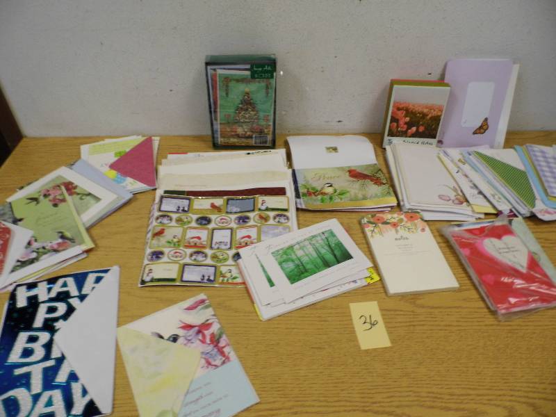 Assorted Cards & Staionary