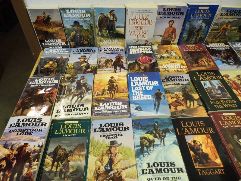 Louis L'Amour Books, July #4 Consignment