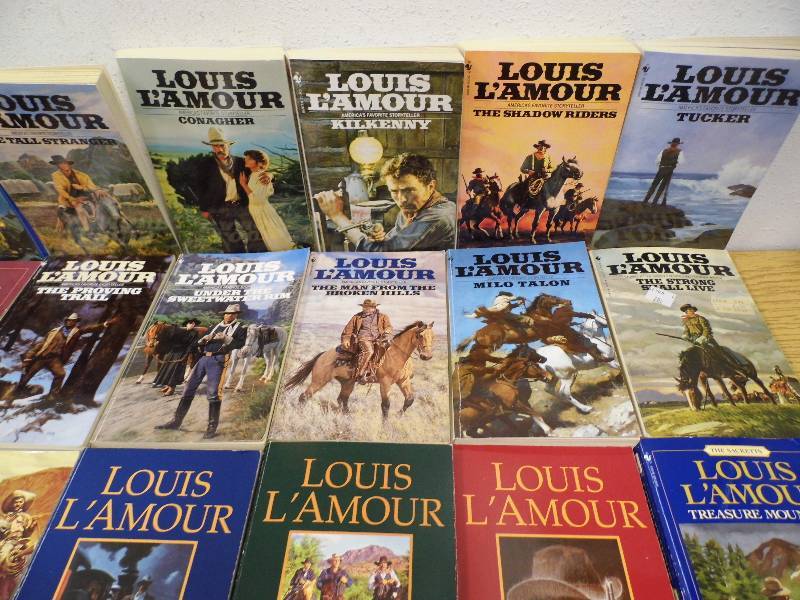 Louis L'Amour Books, July #4 Consignment