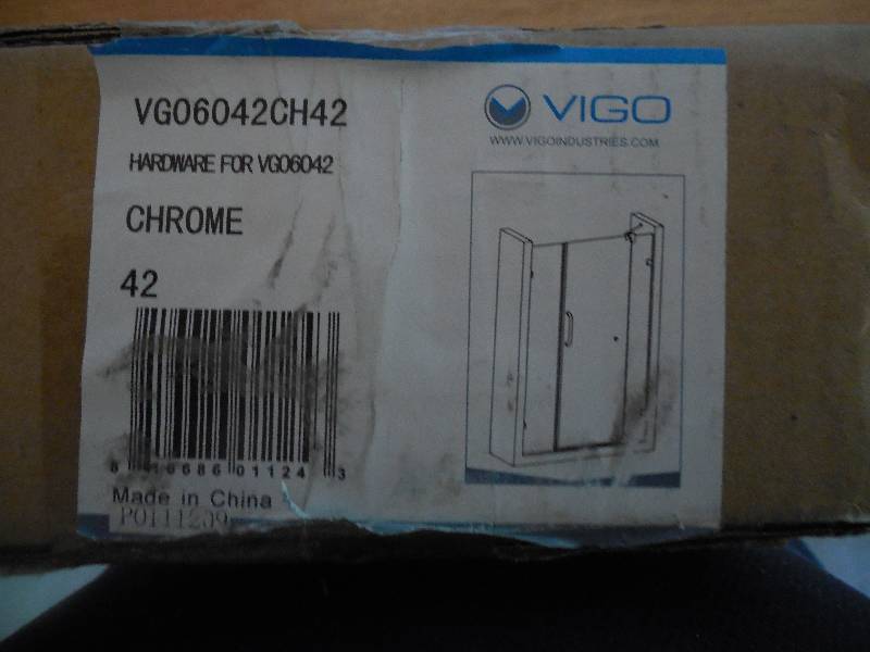 VIGO HARDWARE KIT FOR 42 SHOWER DOOR