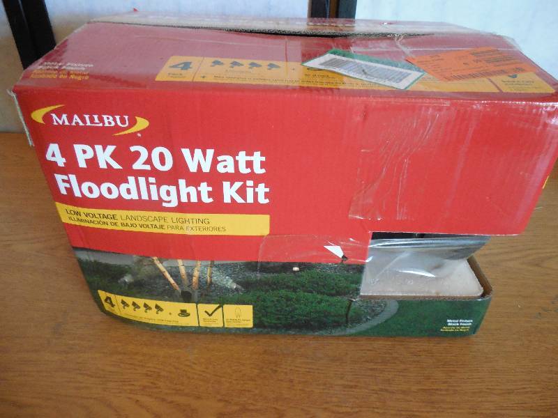 Malibu Lighting  3 piece flood kit 20w