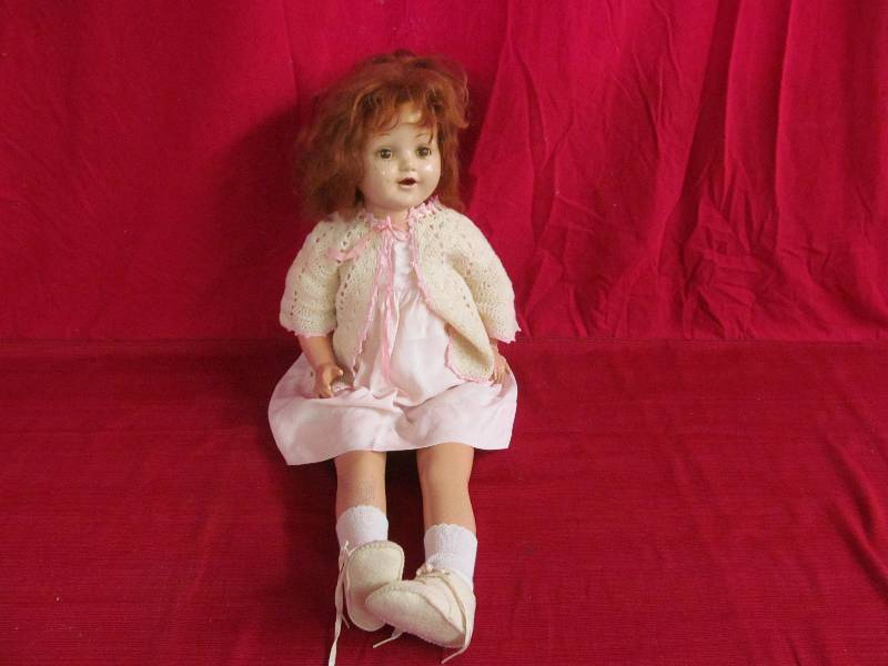 vintage composition doll