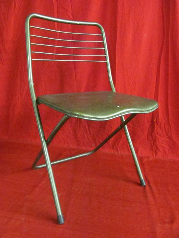 vintage folding chair