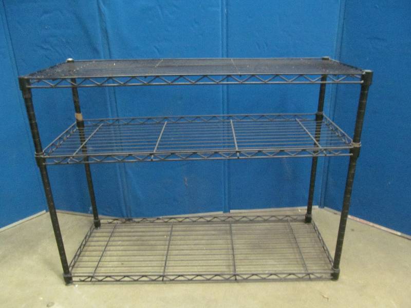metal shelf