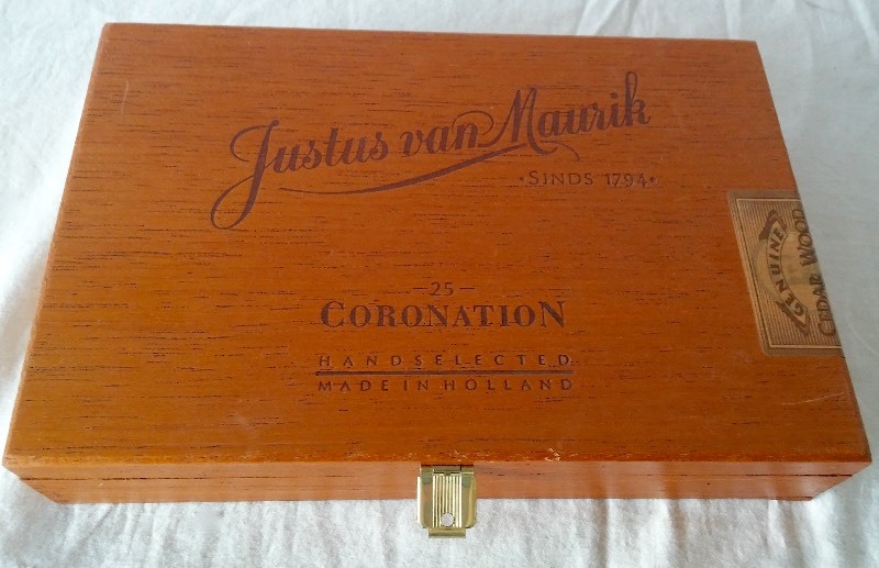lot 8 image: Vintage Cigar Boxes, Cigarette Tins and a Unique Cigarette Picture Frame (made from old cigarette packs)