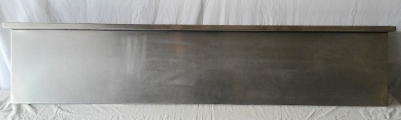 lot 16 image: NSF Stainless Steel Shelf 61 long x 12 deep (very good condition)