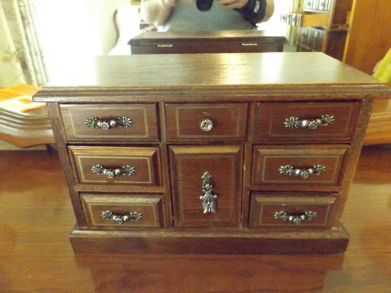 Jewelry Box and Contents
