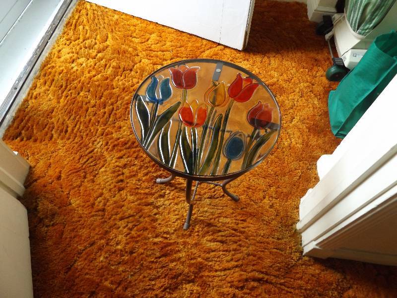 Side Table - Glass Top