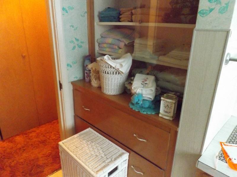 Bathroom Linens and Wicker
