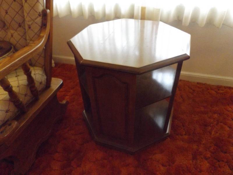 Octagonal Side Table
