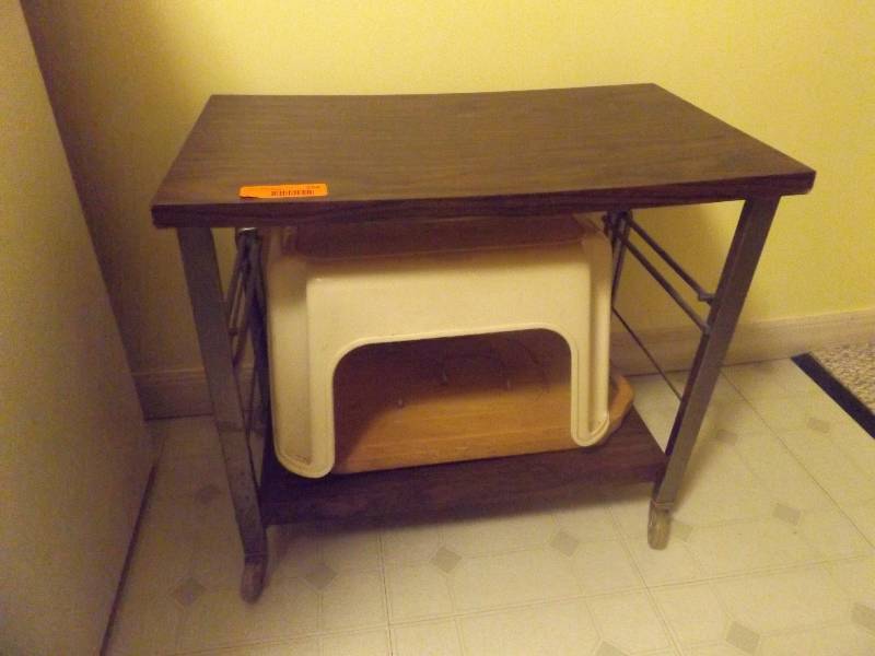 Cart and Step Stool