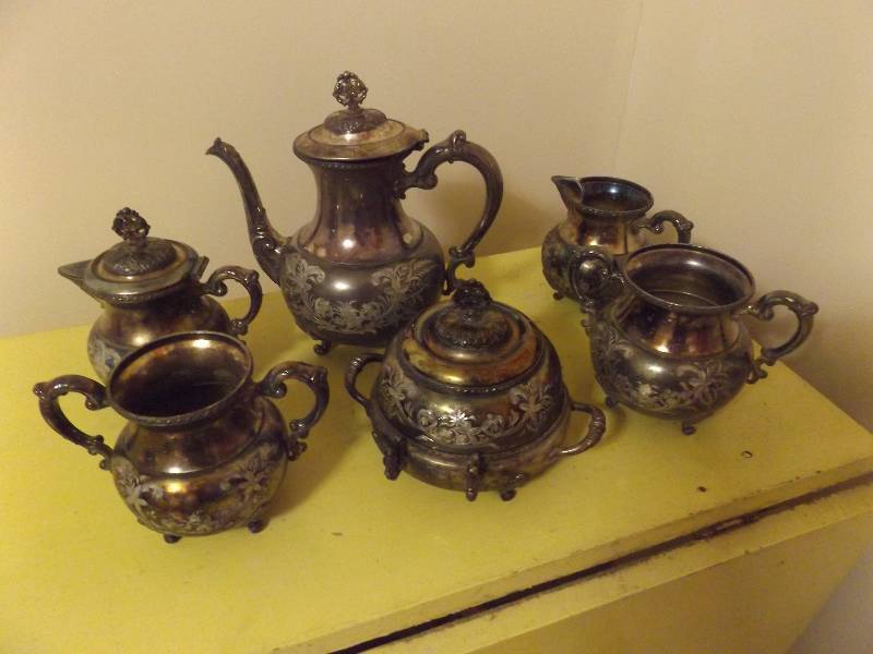 Silver Plate Tea Set