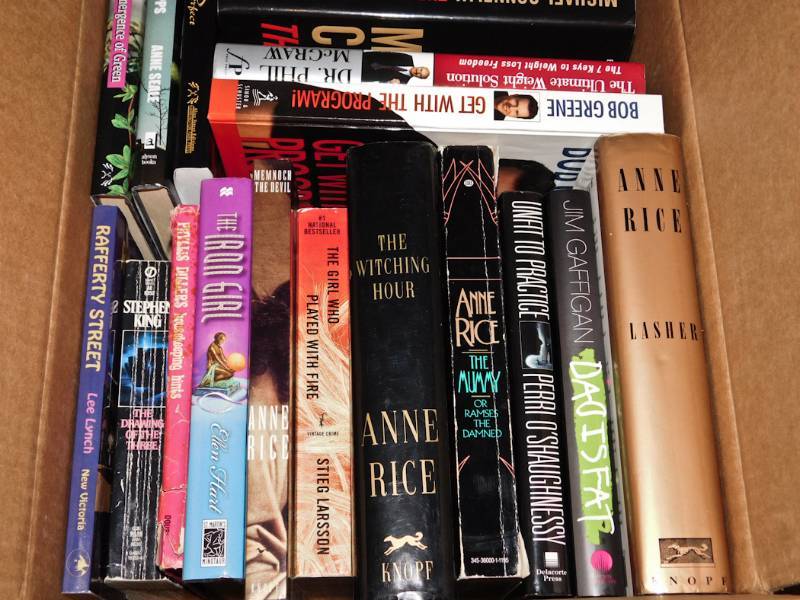 lot 53 image: lot of contemporary hardcover books