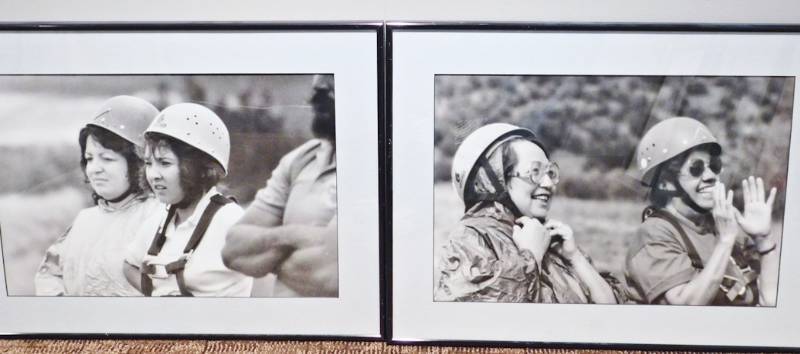 lot 96 image: Photos of active women B&W great photos