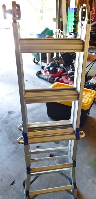lot 136 image: multi function ladder