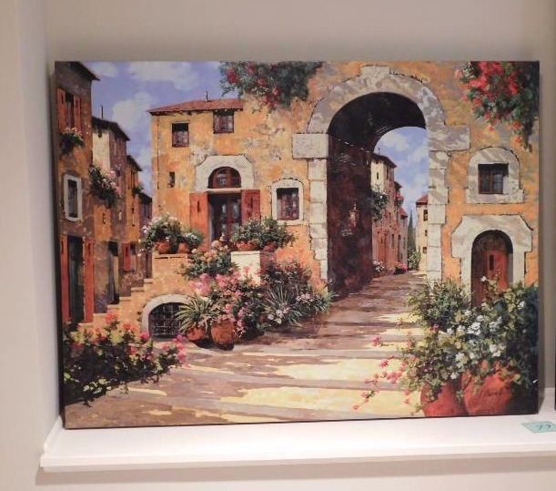 lot 77 image: Entrata Al Borgo by Guido Borelli