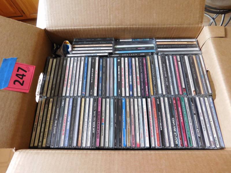 lot 247 image: 102 CDs various artists