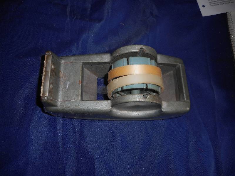 lot 17 image: VINTAGE METAL TAPE DISPENCER