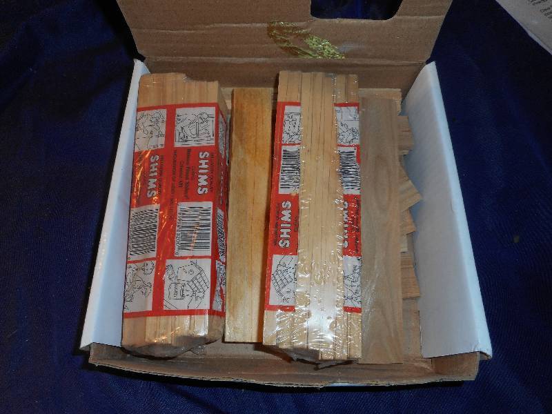 lot 35 image: BOX OF CONTRACTOR SHIMS