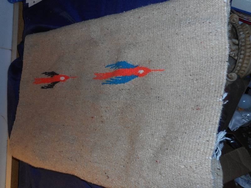 lot 45 image: MEXICAN BLANKET