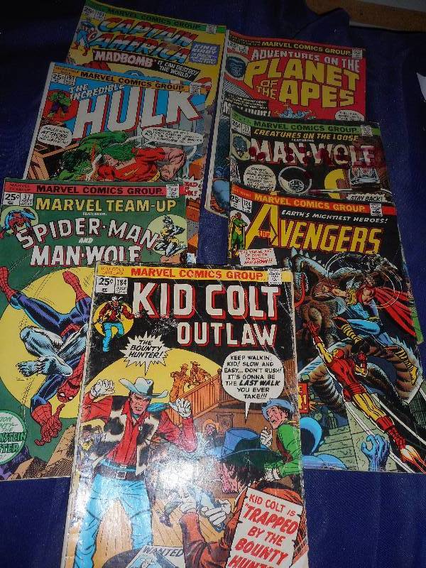 lot 91 image: 1975 MARVAL COMICS