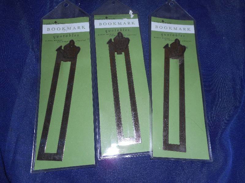 lot 171 image: 3 METAL BOOK MARKS