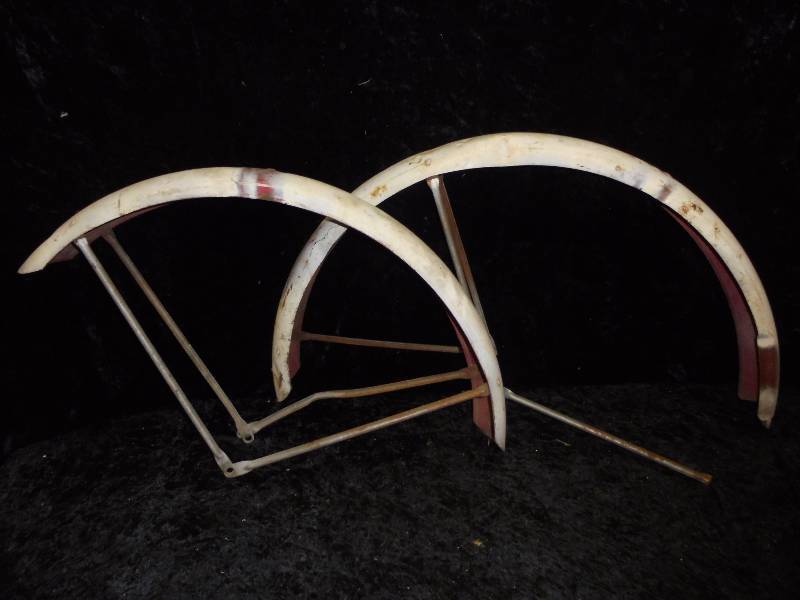 lot 35 image: Old Bicycle Fenders