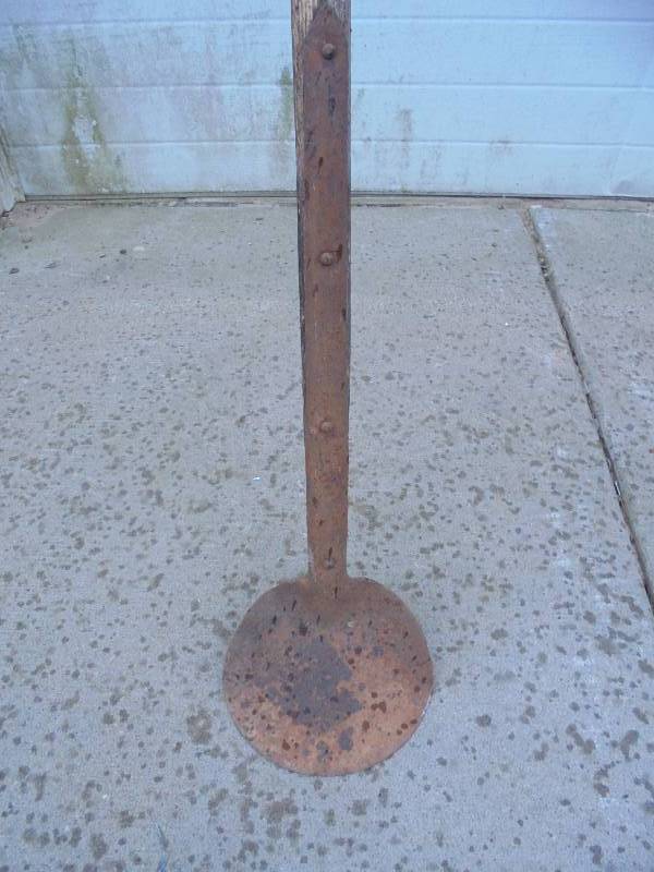 lot 62 image: Blacksmiths Long Forge Ladle, 112L
