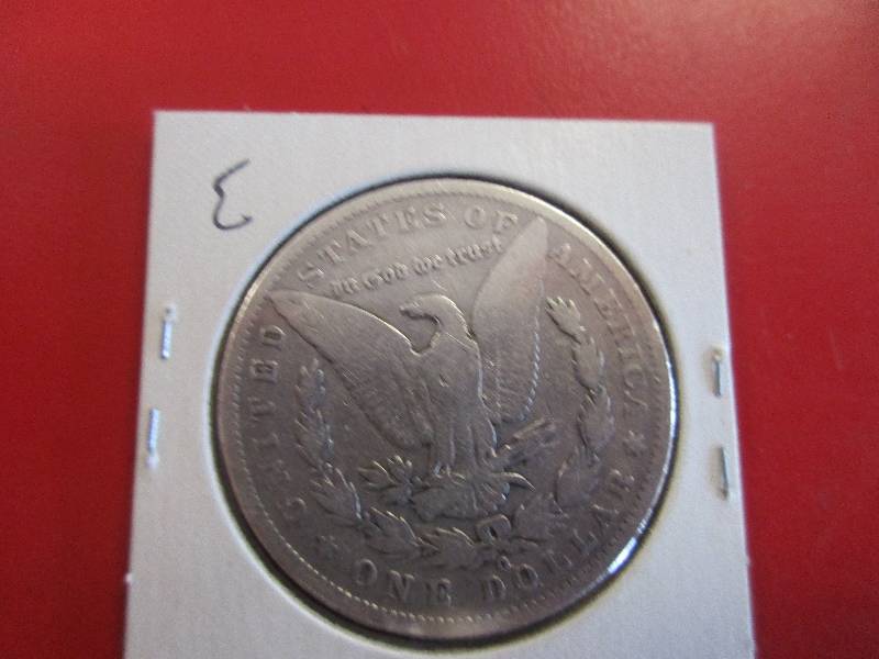 1896-O Morgan Silver Dollar