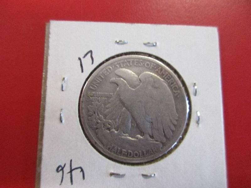 1917 Walking Liberty Half Dollar