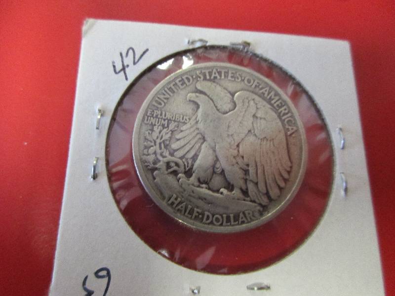 1942 Walking Liberty Half Dollar