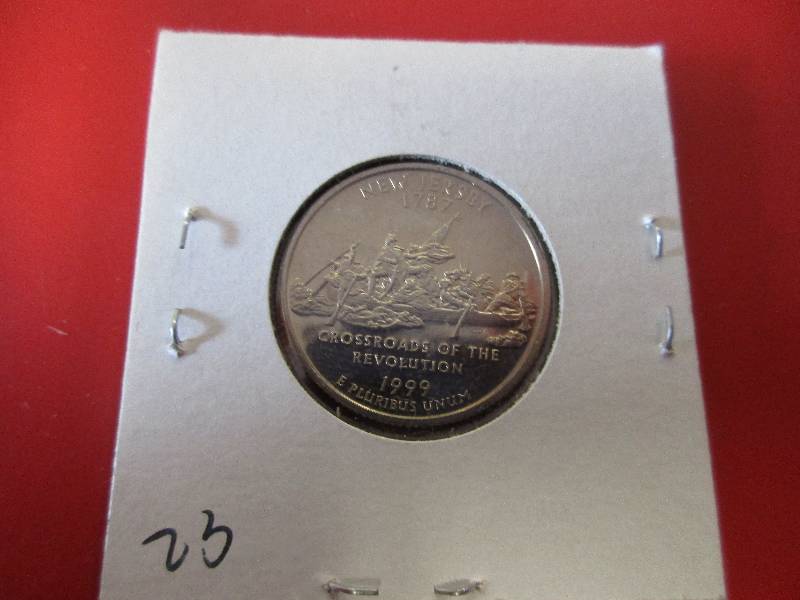 1999-S Proof State Quarter