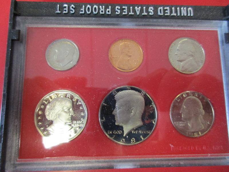1981 United States Mint Proof Set
