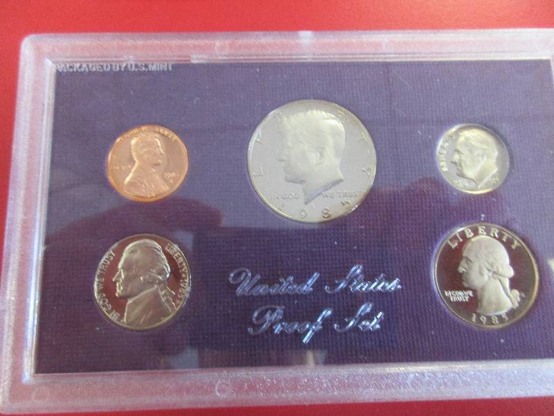 1985 United States Mint Proof Set