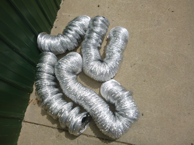 100 Feet of 6 Uninsulated Flex Pipe