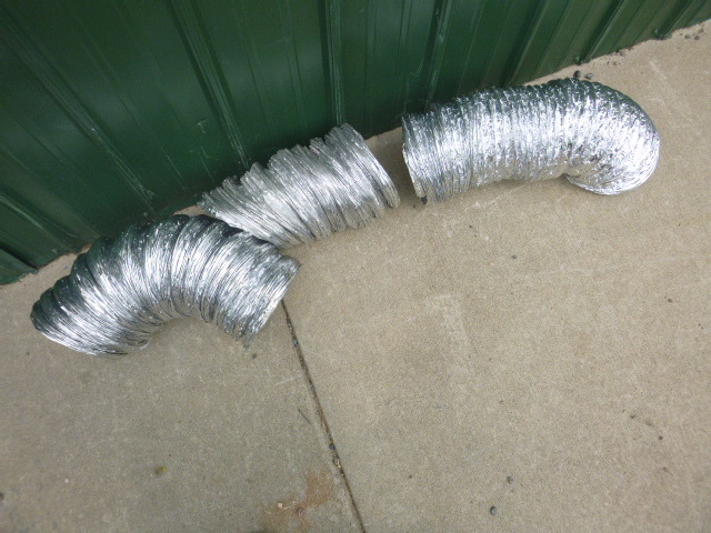 50 Feet of 8 Uninsulated Flex Pipe