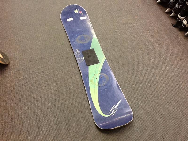 lot 190 image: nidecker snowboard blank
