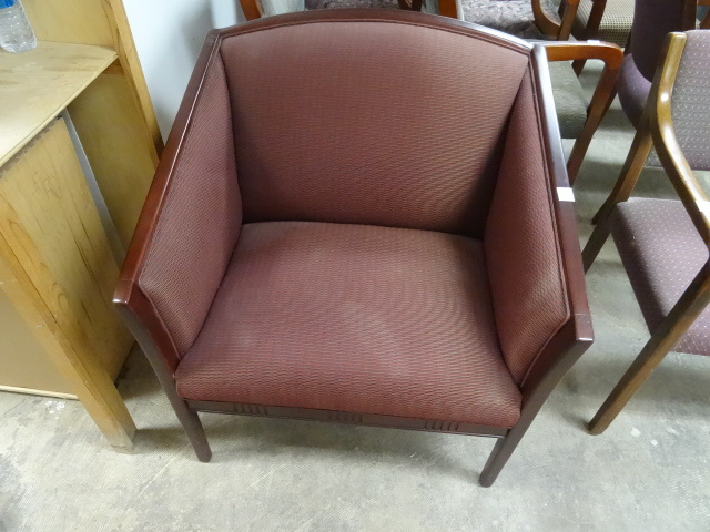 Wood Framed Side Chair