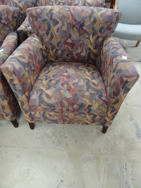 7 Matching Cushioned  Chairs